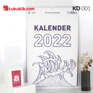 Kalender Dinding Spiral Gantung Atas KD 001